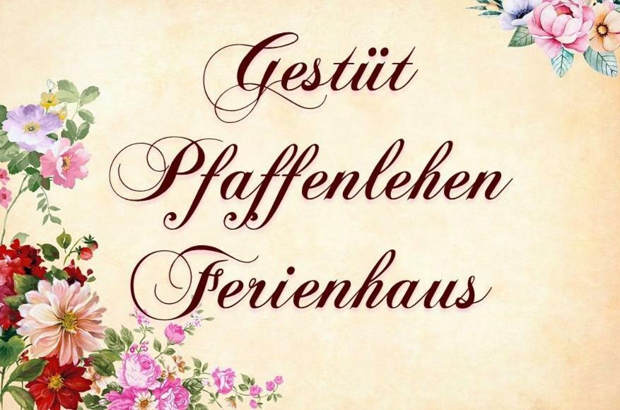 Ferienhaus Gestuet Pfaffenlehen Bischofswiesen Esterno foto